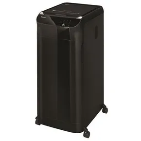 Aktenvernichter Automax 600M, schwarz, Kreuzschnitt, 600 Blatt, FELLOWES